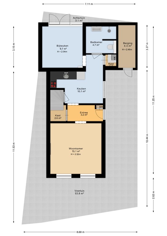 mediumsize floorplan